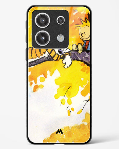 Calvin Hobbes Idyllic Life Glass Case Phone Cover-(Xiaomi)