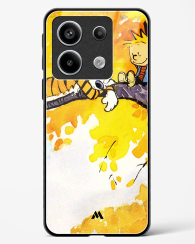 Calvin Hobbes Idyllic Life Glass Case Phone Cover-(Xiaomi)