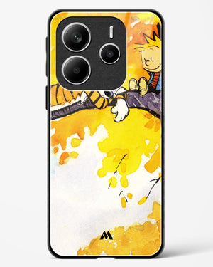 Calvin Hobbes Idyllic Life Glass Case Phone Cover (Xiaomi)