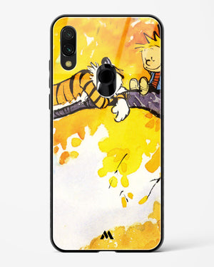 Calvin Hobbes Idyllic Life Glass Case Phone Cover-(Xiaomi)