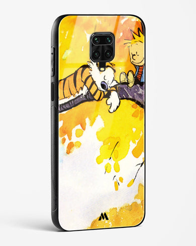 Calvin Hobbes Idyllic Life Glass Case Phone Cover-(Xiaomi)