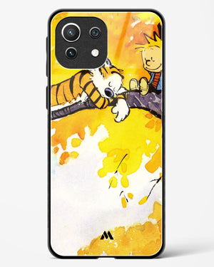 Calvin Hobbes Idyllic Life Glass Case Phone Cover-(Xiaomi)