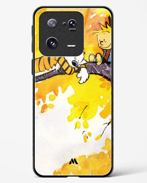 Calvin Hobbes Idyllic Life Glass Case Phone Cover-(Xiaomi)