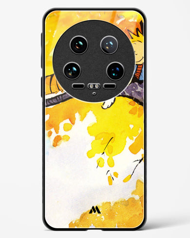 Calvin Hobbes Idyllic Life Glass Case Phone Cover-(Xiaomi)