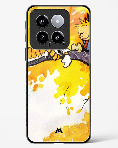 Calvin Hobbes Idyllic Life Glass Case Phone Cover-(Xiaomi)