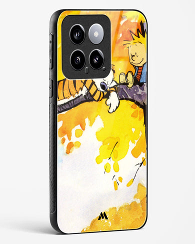 Calvin Hobbes Idyllic Life Glass Case Phone Cover-(Xiaomi)