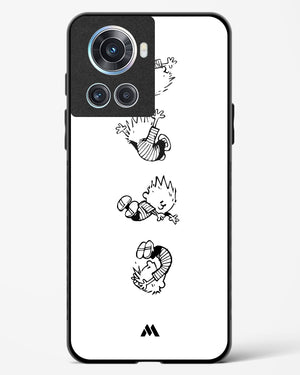 Calvin Hobbes Falling Glass Case Phone Cover (OnePlus)