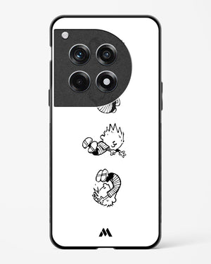 Calvin Hobbes Falling Glass Case Phone Cover (OnePlus)
