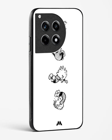 Calvin Hobbes Falling Glass Case Phone Cover (OnePlus)