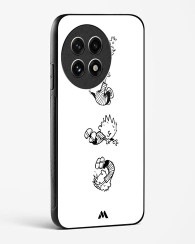 Calvin Hobbes Falling Glass Case Phone Cover (OnePlus)