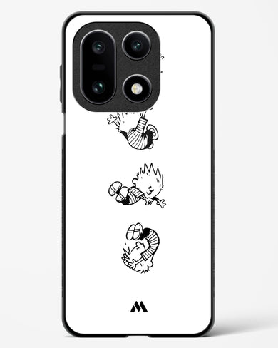 Calvin Hobbes Falling Glass Case Phone Cover (OnePlus)