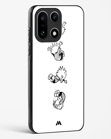 Calvin Hobbes Falling Glass Case Phone Cover (OnePlus)