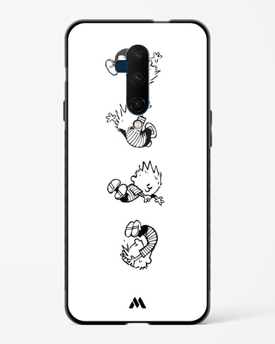 Calvin Hobbes Falling Glass Case Phone Cover (OnePlus)