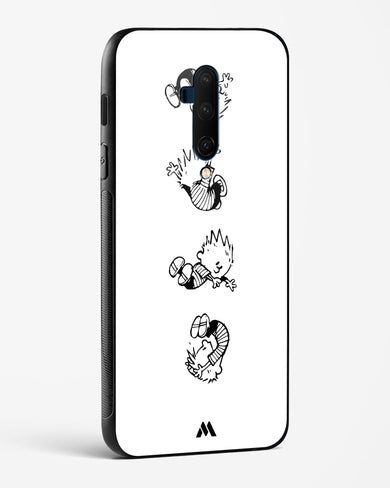 Calvin Hobbes Falling Glass Case Phone Cover (OnePlus)