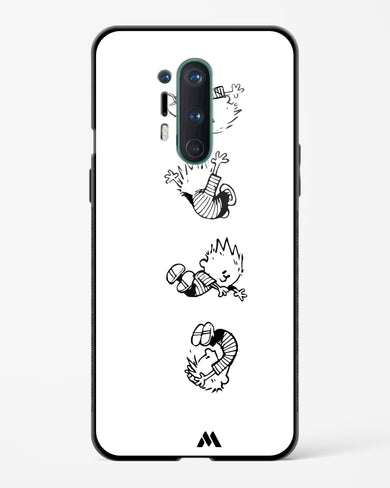 Calvin Hobbes Falling Glass Case Phone Cover (OnePlus)