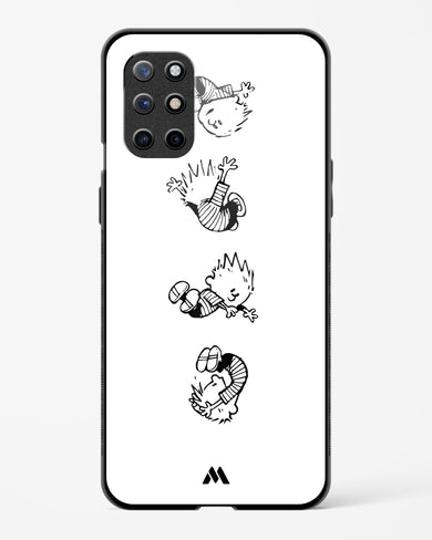 Calvin Hobbes Falling Glass Case Phone Cover (OnePlus)