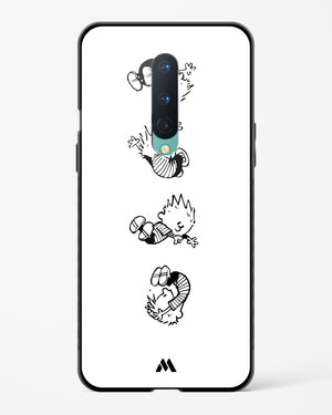 Calvin Hobbes Falling Glass Case Phone Cover (OnePlus)