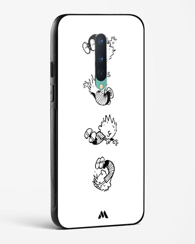 Calvin Hobbes Falling Glass Case Phone Cover (OnePlus)