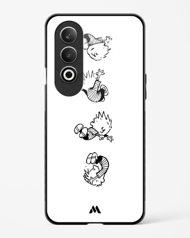 Calvin Hobbes Falling Glass Case Phone Cover (OnePlus)