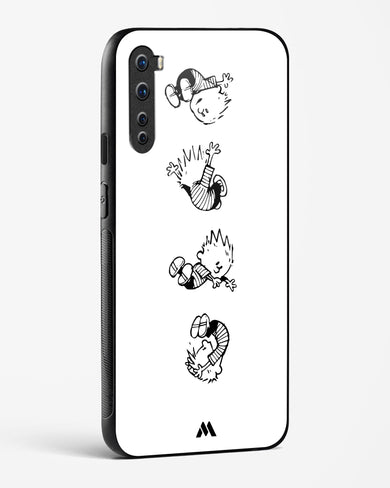 Calvin Hobbes Falling Glass Case Phone Cover (OnePlus)