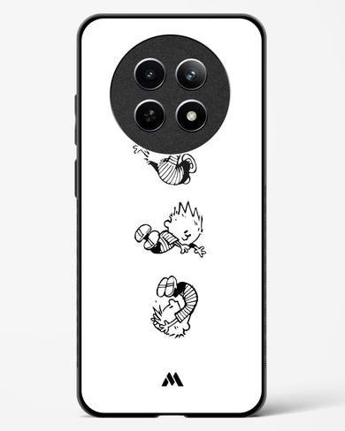 Calvin Hobbes Falling Glass Case Phone Cover (Realme)