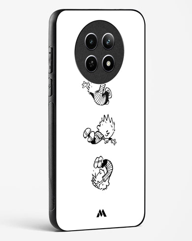 Calvin Hobbes Falling Glass Case Phone Cover (Realme)