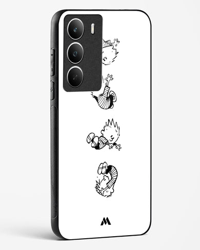 Calvin Hobbes Falling Glass Case Phone Cover (Realme)