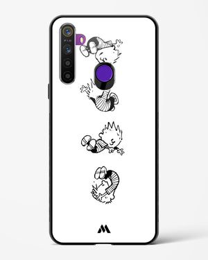 Calvin Hobbes Falling Glass Case Phone Cover (Realme)