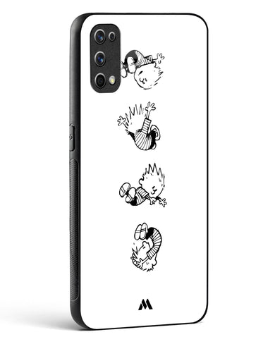 Calvin Hobbes Falling Glass Case Phone Cover (Realme)