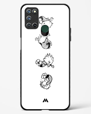 Calvin Hobbes Falling Glass Case Phone Cover (Realme)