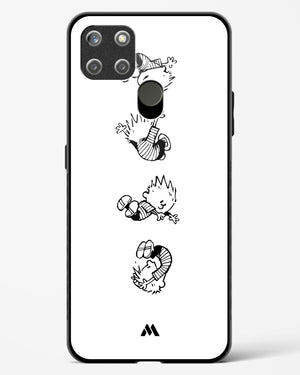 Calvin Hobbes Falling Glass Case Phone Cover (Realme)