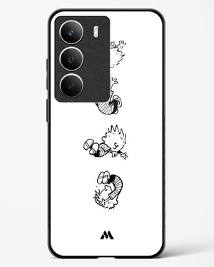 Calvin Hobbes Falling Glass Case Phone Cover (Realme)