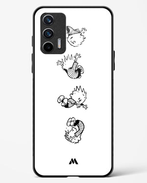 Calvin Hobbes Falling Glass Case Phone Cover (Realme)