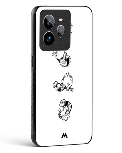 Calvin Hobbes Falling Glass Case Phone Cover (Realme)