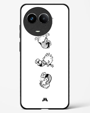 Calvin Hobbes Falling Glass Case Phone Cover (Realme)