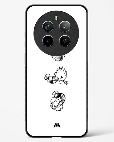 Calvin Hobbes Falling Glass Case Phone Cover (Realme)