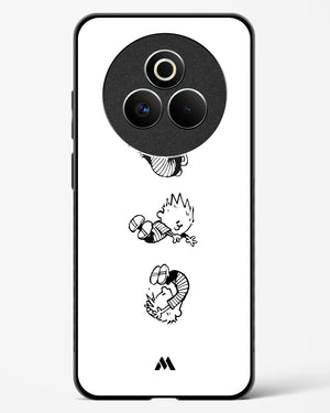 Calvin Hobbes Falling Glass Case Phone Cover (Realme)