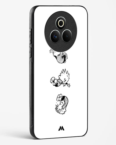 Calvin Hobbes Falling Glass Case Phone Cover (Realme)