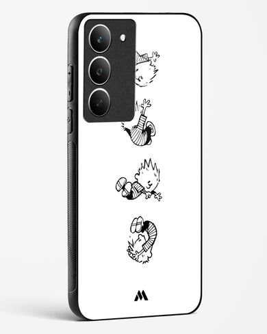 Calvin Hobbes Falling Glass Case Phone Cover (Realme)
