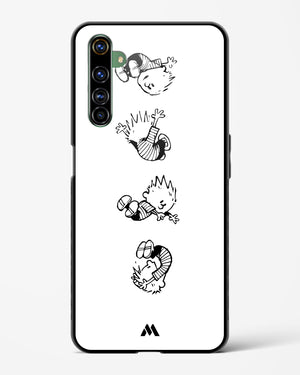 Calvin Hobbes Falling Glass Case Phone Cover (Realme)