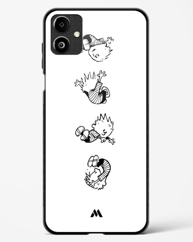 Calvin Hobbes Falling Glass Case Phone Cover (Samsung)
