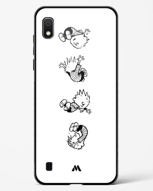 Calvin Hobbes Falling Glass Case Phone Cover (Samsung)