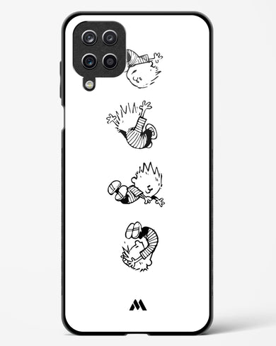 Calvin Hobbes Falling Glass Case Phone Cover-(Samsung)