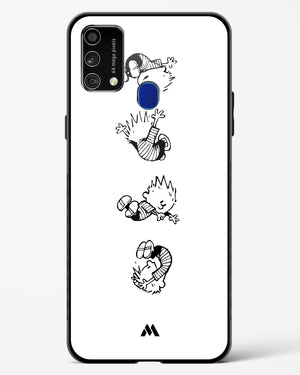 Calvin Hobbes Falling Glass Case Phone Cover-(Samsung)