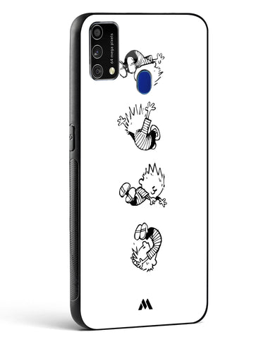 Calvin Hobbes Falling Glass Case Phone Cover-(Samsung)