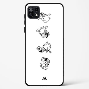 Calvin Hobbes Falling Glass Case Phone Cover (Samsung)