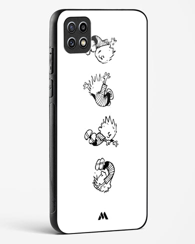 Calvin Hobbes Falling Glass Case Phone Cover-(Samsung)