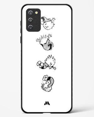 Calvin Hobbes Falling Glass Case Phone Cover (Samsung)