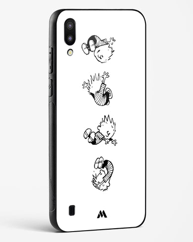 Calvin Hobbes Falling Glass Case Phone Cover-(Samsung)