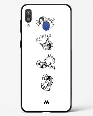 Calvin Hobbes Falling Glass Case Phone Cover (Samsung)